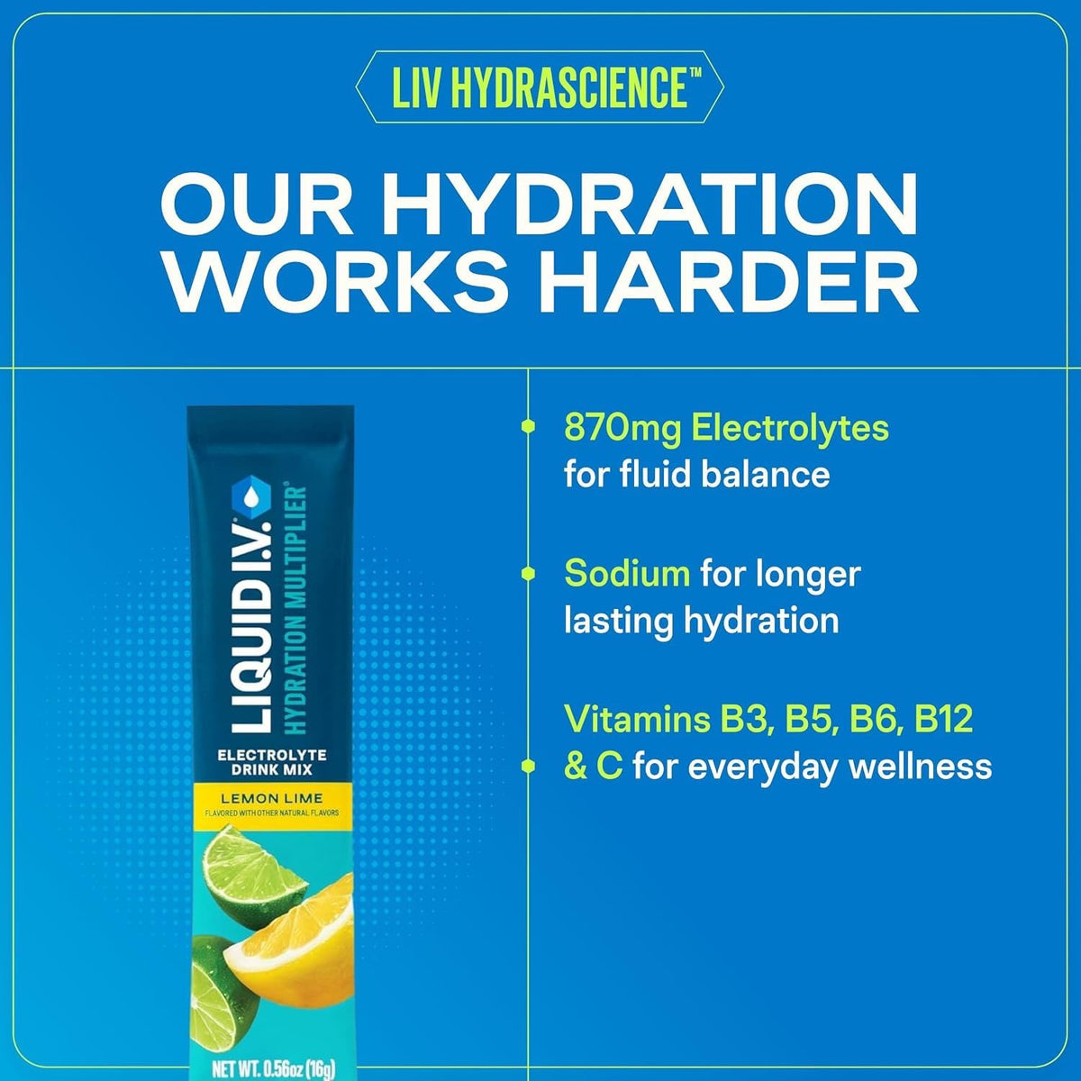 Liquid I.V. Hydration Electrolytes, Strawberry, 48 Count