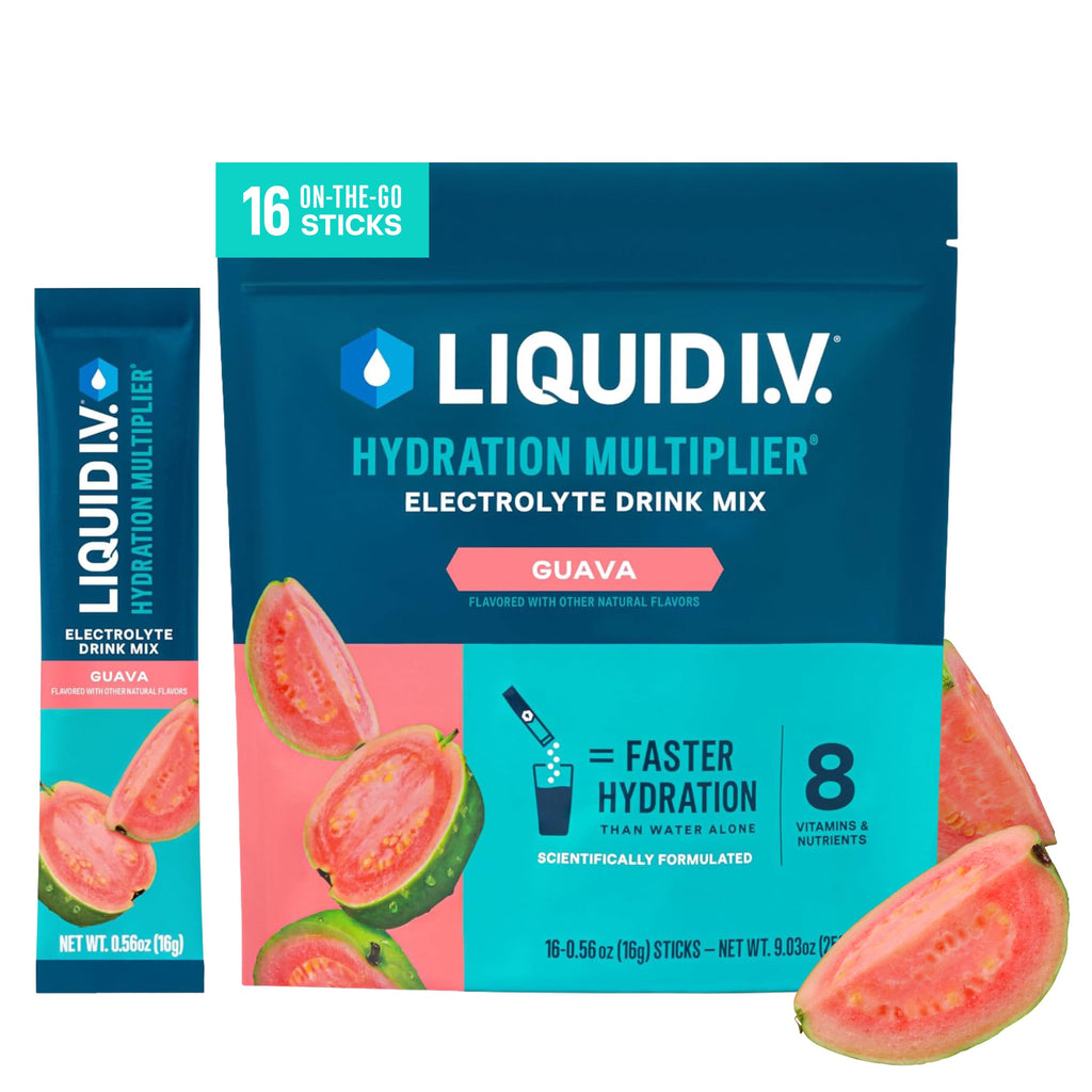 Liquid I.V. Hydration Electrolytes, Lemon Lime, 16 Count