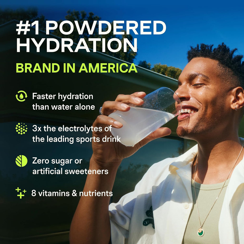 Liquid I.V. Sugar Free Hydration Electrolytes, Lemon Lime, 14 Count