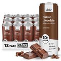 Slate Milk Dark Chocolate 20g High Protein Milk Shake (12 Cans)